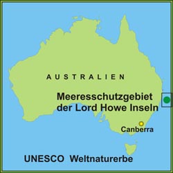 Meeresschutzgebiet der Lord Howe Inseln